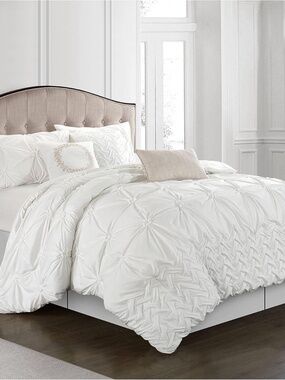 Stratford Park Layla Comforter Set, California King, White
